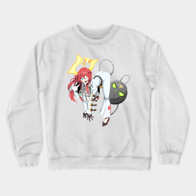 Jack O Guilty Gear Strive Crewneck Sweatshirt by 1001 Artwork